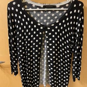 Polka dot cardigan